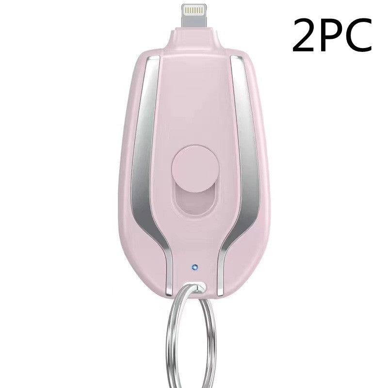 Keyring Charging Bank Wireless Portable 1500
