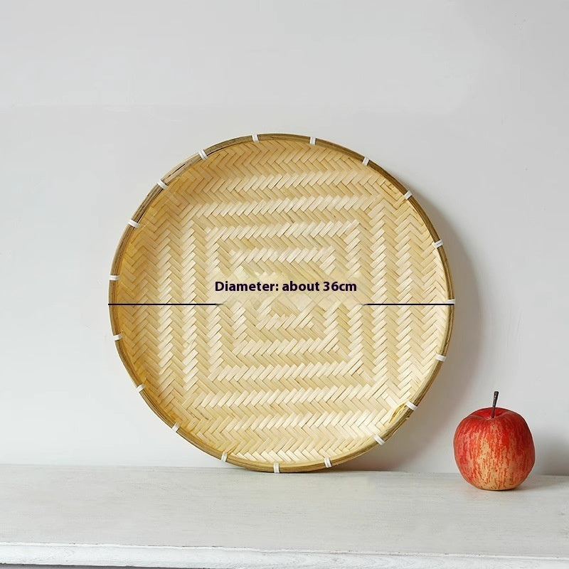 Drying Tray Handmade Bamboo Products Storage Bamboo Products Decorative Sieve