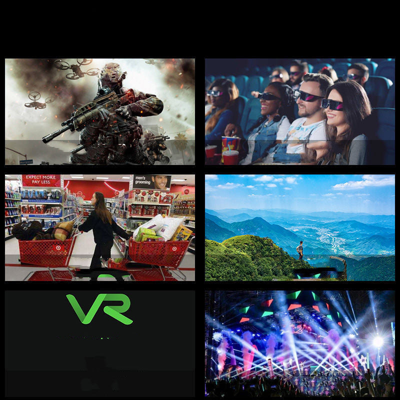 New VRG Pro 3D VR Glasses Virtual Reality Full Screen Visual Wide