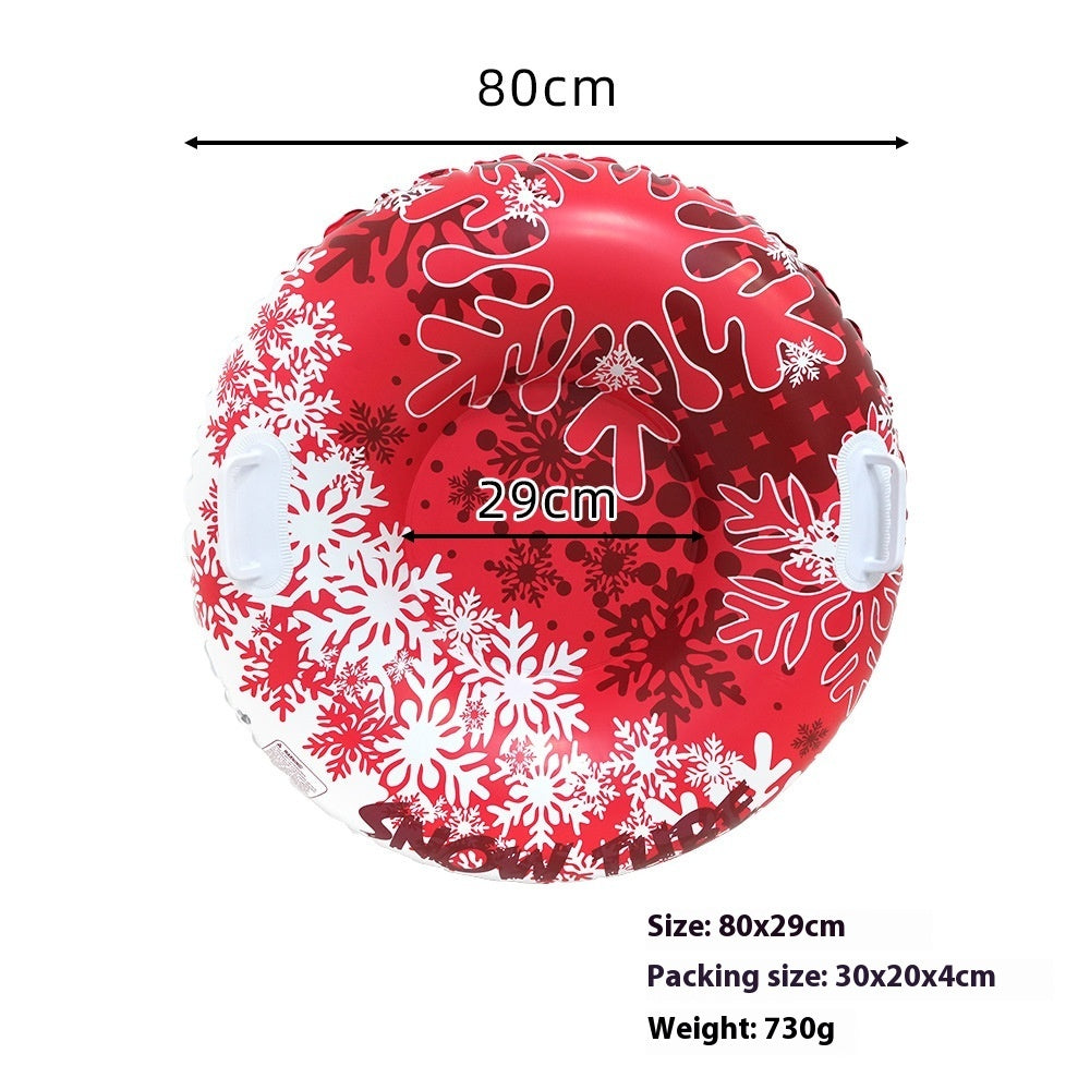 Outdoor Creative Printed PVC Winter Thick Ski Ring