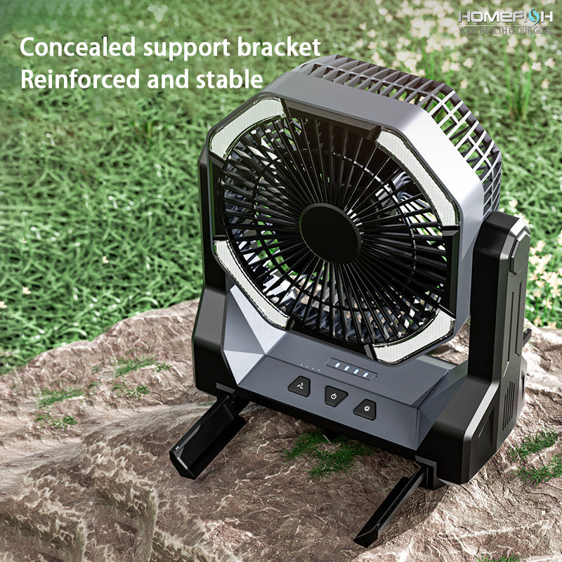 Outdoor Camping Fan Lighting Camping Tent