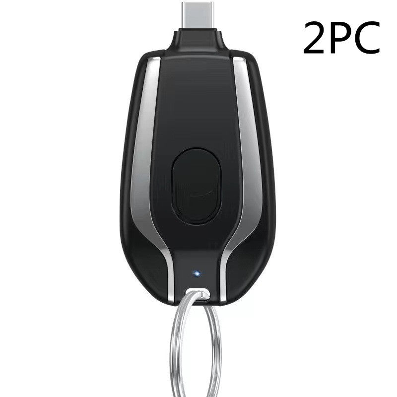 Keyring Charging Bank Wireless Portable 1500