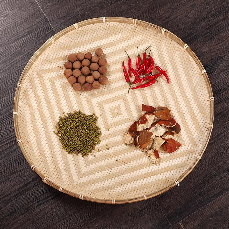 Drying Tray Handmade Bamboo Products Storage Bamboo Products Decorative Sieve