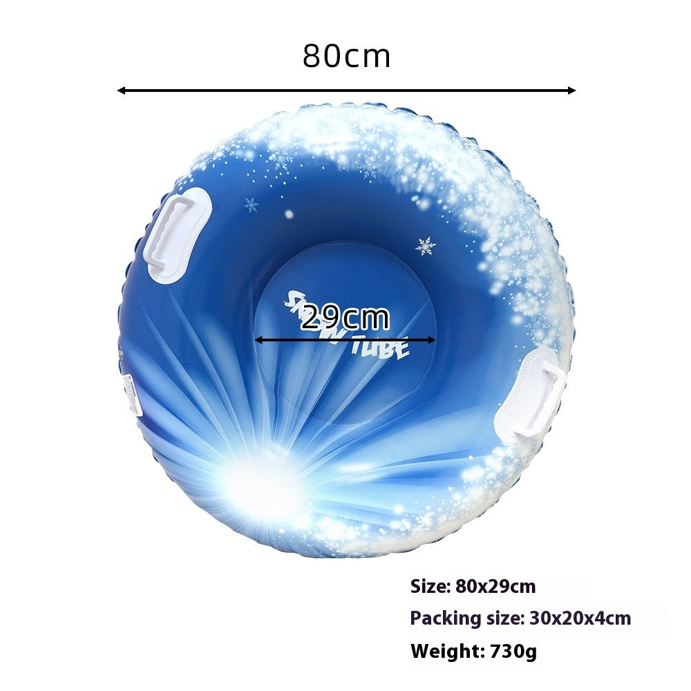 Outdoor Creative Printed PVC Winter Thick Ski Ring