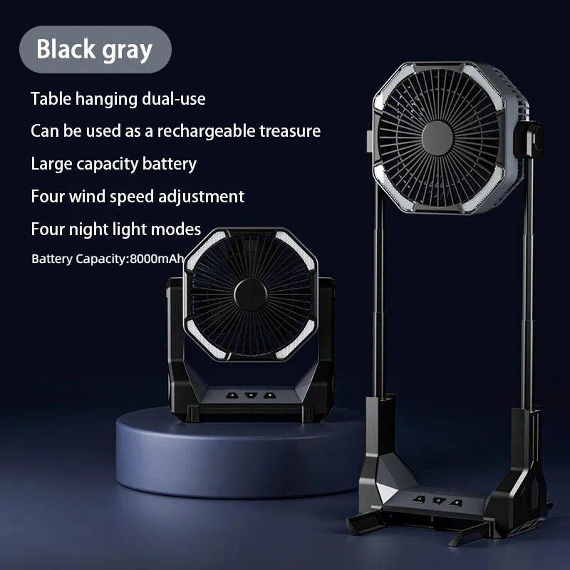 Outdoor Camping Fan Lighting Camping Tent