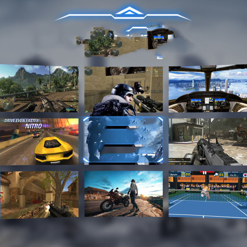 New VRG Pro 3D VR Glasses Virtual Reality Full Screen Visual Wide