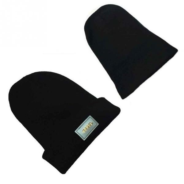 LED Headlamp Glowing Knit Warm Hat With A Flashlight