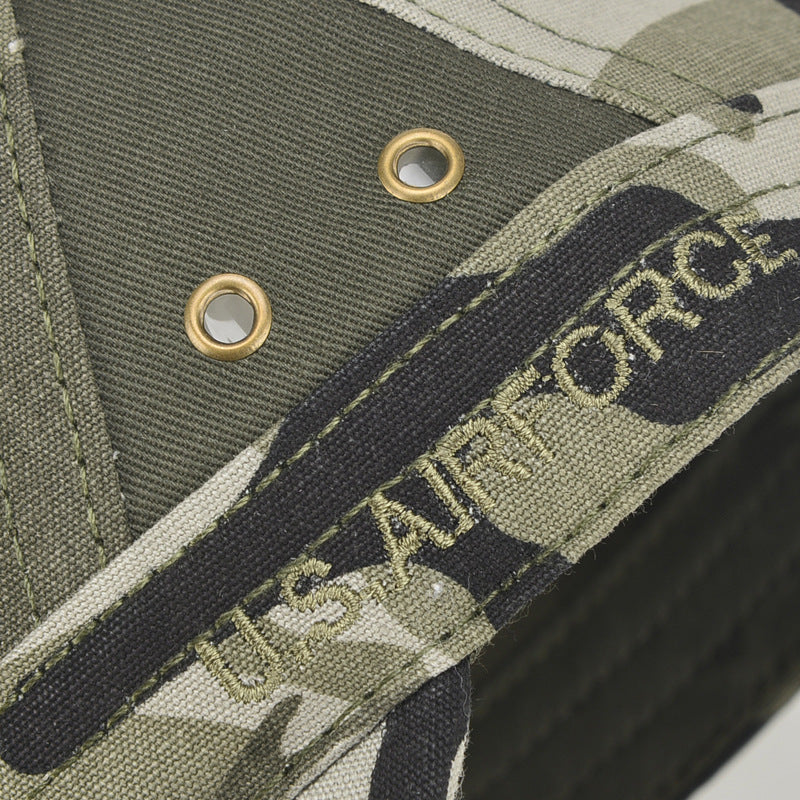 Stitching old military cap