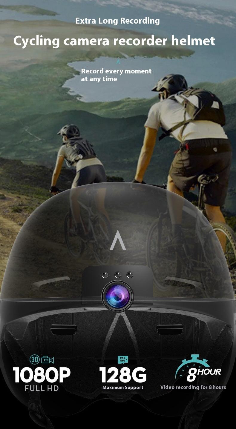 Camera Helmet Recorder Motorcycle Helmet Unisex 3C Certified Helmet