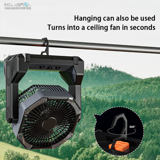 Outdoor Camping Fan Lighting Camping Tent