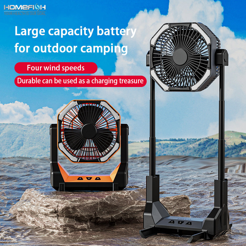 Outdoor Camping Fan Lighting Camping Tent
